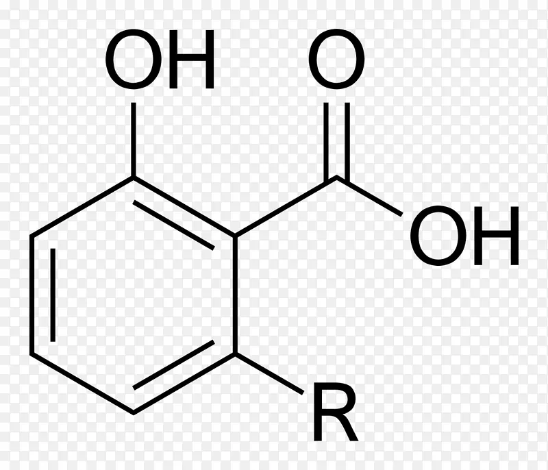 水杨酸结构配方化学物质化学化合物