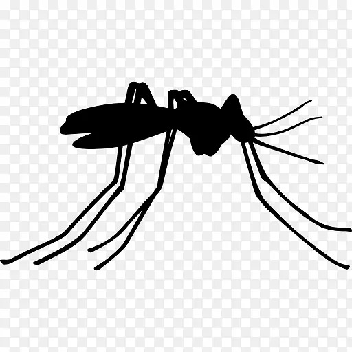 蚊虫控制家用驱虫器电脑图标-蚊子