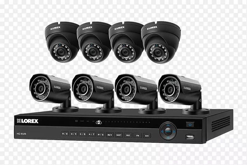 家庭安全闭路电视ip摄像机4k分辨率.防弹