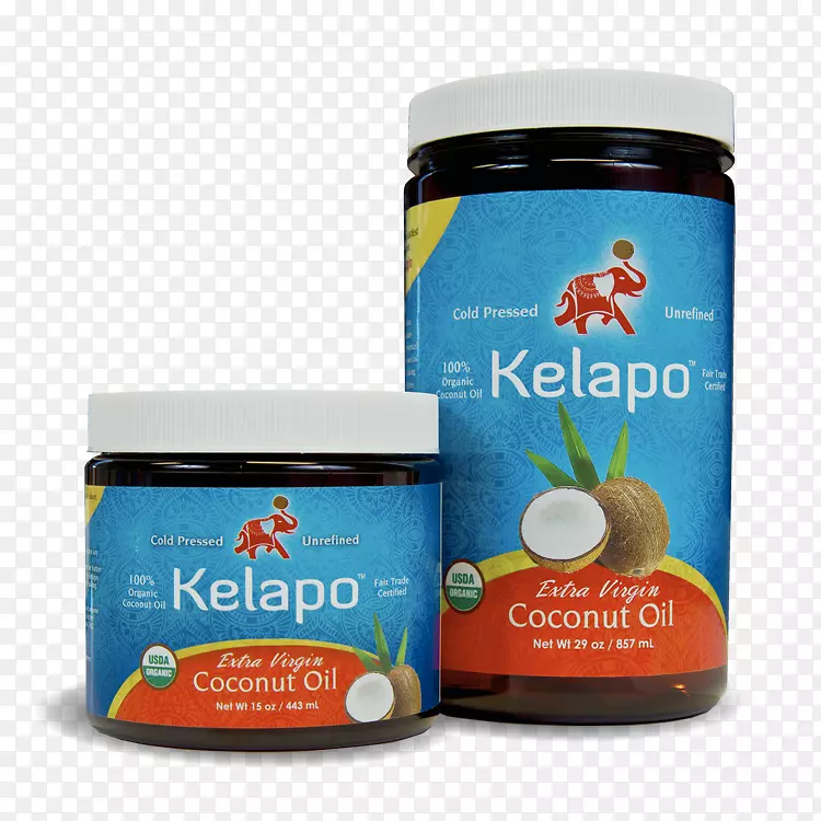 椰子油，超级食品营养，事实标签有机食品.天然椰子油