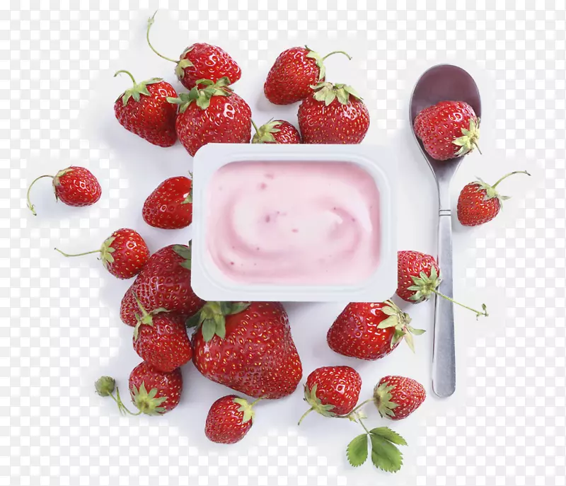 草莓奶昔水果沙拉