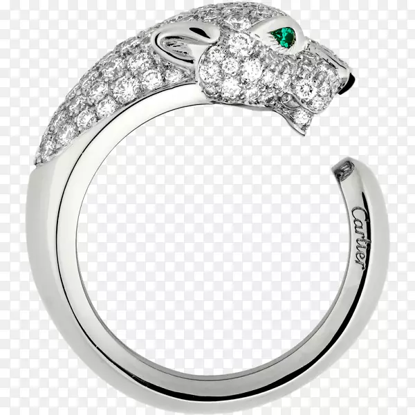 卡地亚珠宝订婚戒指金饰