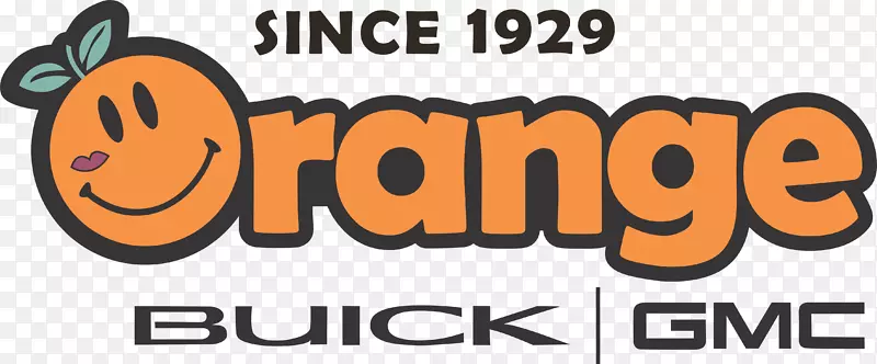橙色别克GMC罗素家为典型儿童节俭商店别克gran运动别克云雀-GMC标志