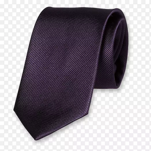 领带领结丝绸紫色蓝色-紫色