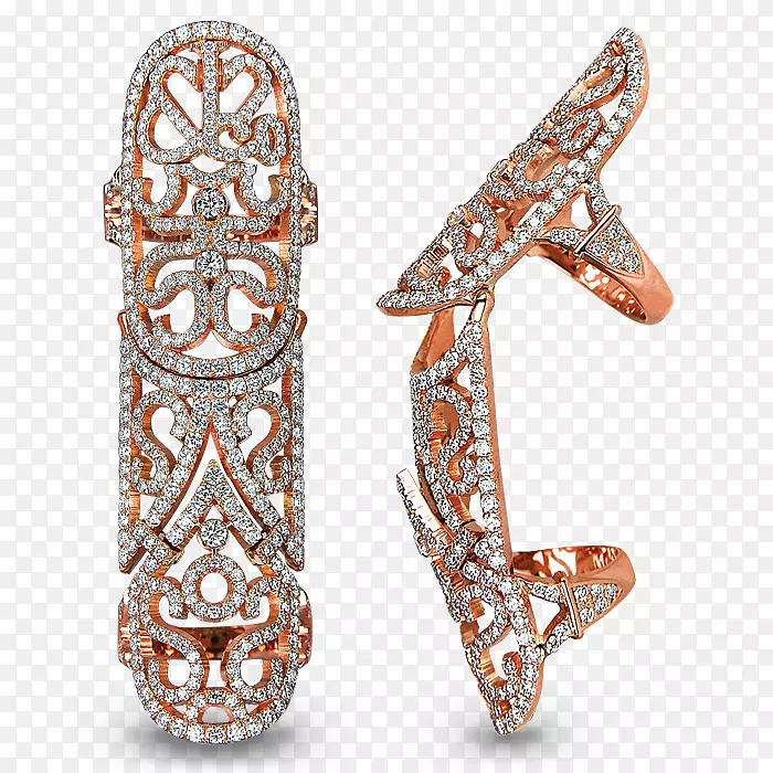 耳环珠宝贵金属订婚戒指