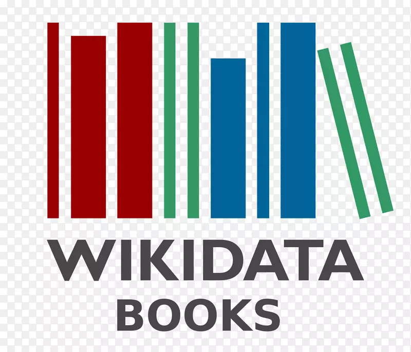 维基媒体项目维基数据标识知识库-徽标书籍