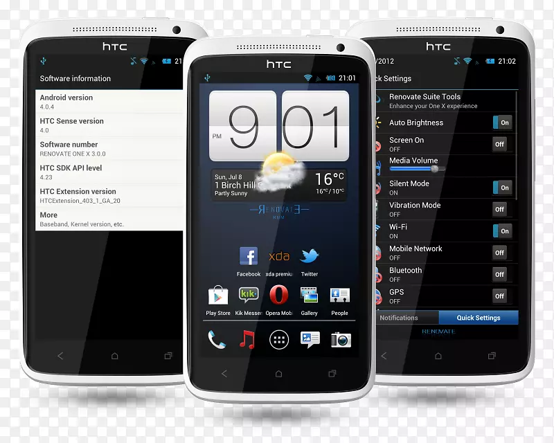 智能手机特性电话HTC One x rom手持设备-智能手机