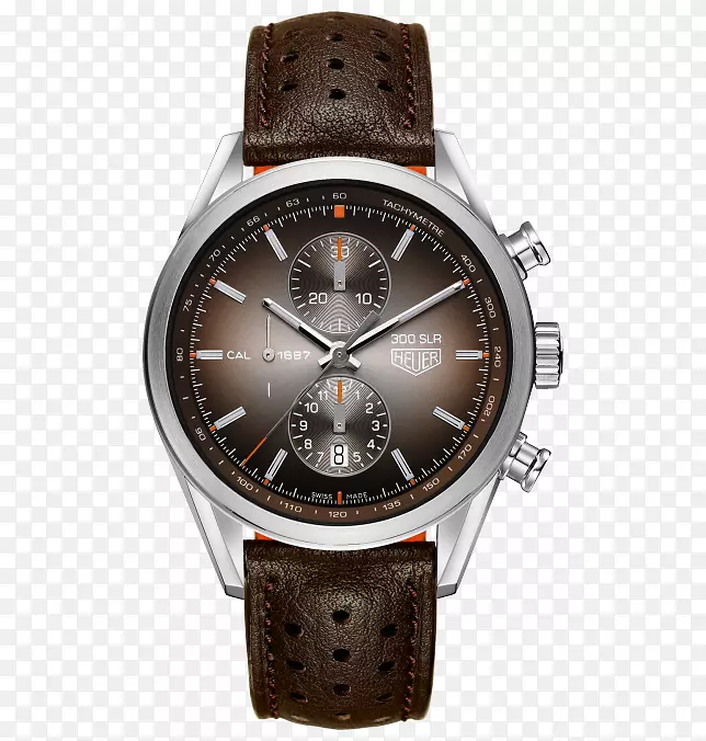 手表标签Heuer Aquacer珠宝年表带绕环