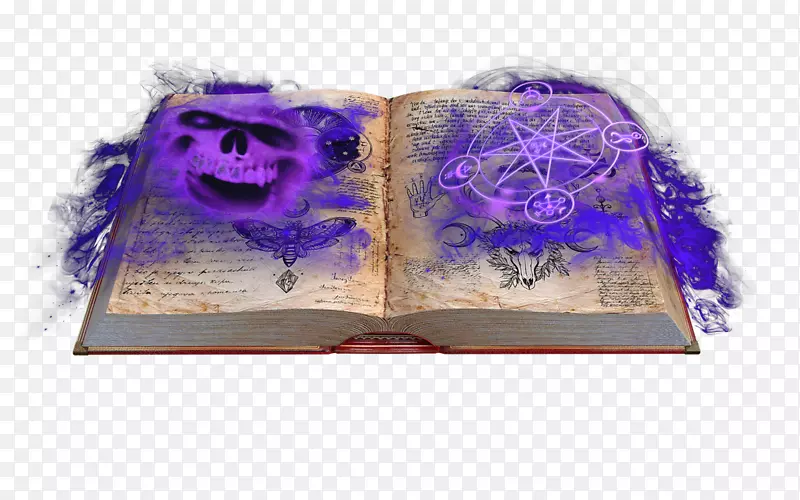 لغزالموت魔法之书，暗影咒语，巫术-魔法之书
