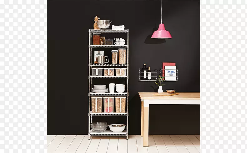 书架，书柜，家庭-简单厨房