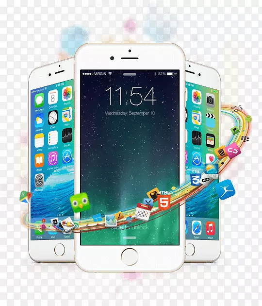 智能手机苹果iphone 7加上iphone 6+-移动应用程序设计开发