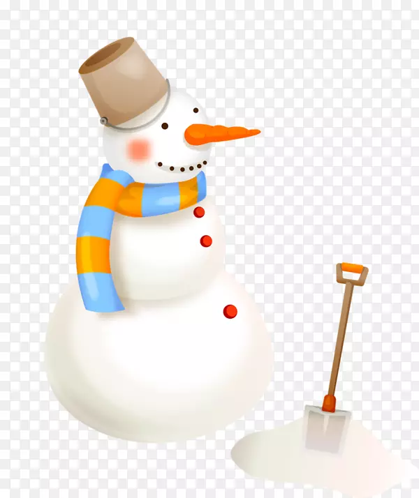 雪人摩洛兹杰克霜冻圣诞剪贴画-雪人