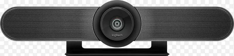 电脑扬声器4k网络摄像头3840 x 2160 pix Logitech会议台扬声器摄像机低音炮