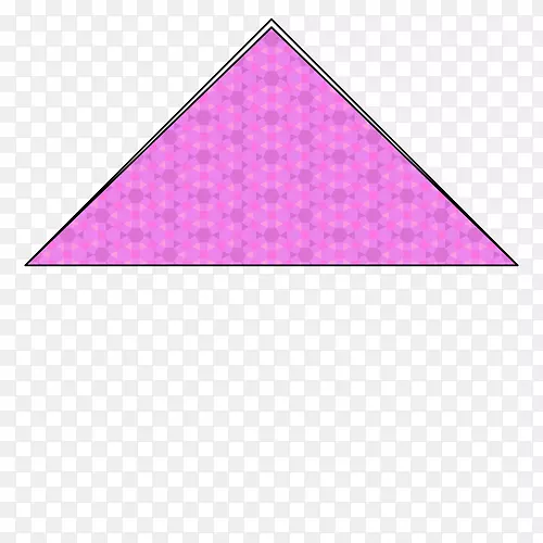 纸折纸花三角图案-花折纸