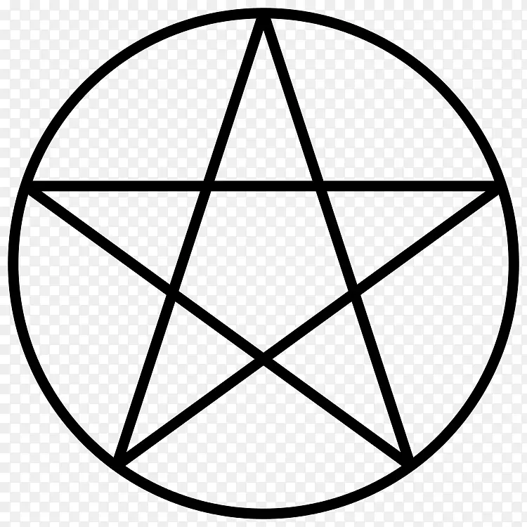 所罗门五角星魔幻圈符号印章.符号
