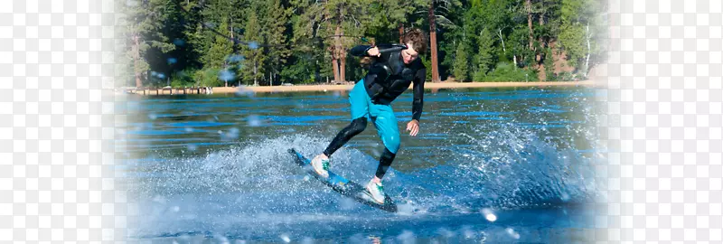 塔霍湖滑水娱乐滑雪