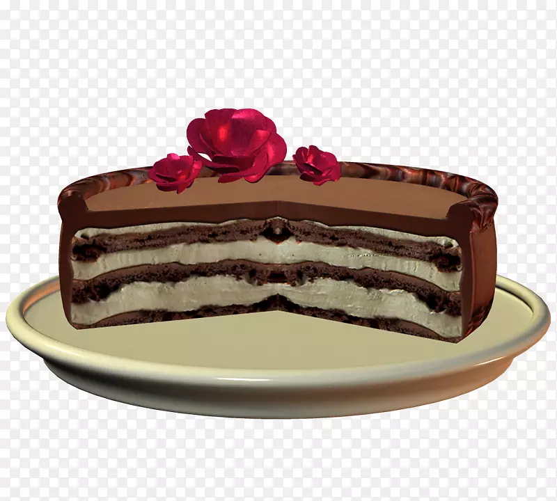 巧克力蛋糕，馅饼，麻袋，水果蛋糕-塔塔