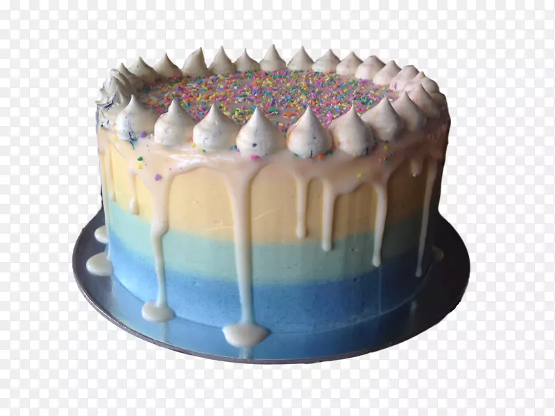 奶油生日蛋糕装饰皇家糖霜蛋糕
