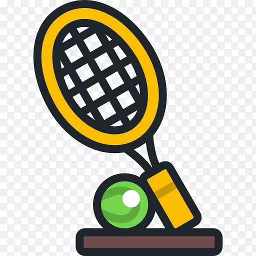 电脑图标网球运动剪贴画网球