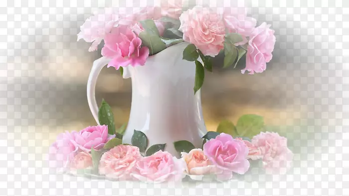 桌面壁纸花瓶玫瑰花束花瓶