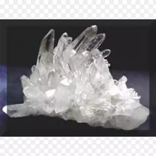 水晶石英岩矿物二氧化硅岩石