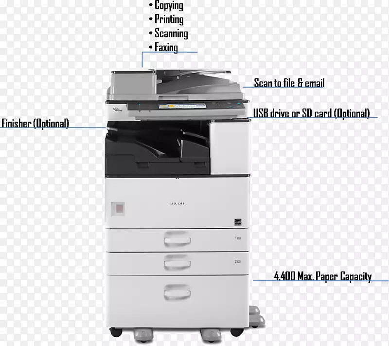 理光复印机多功能打印机