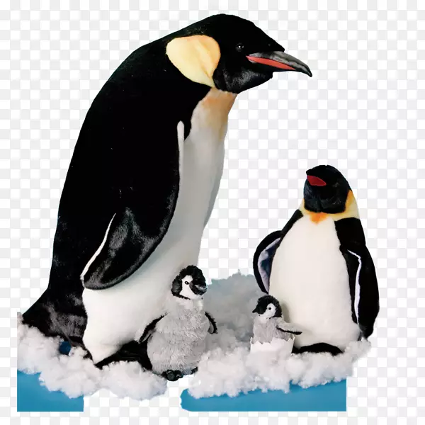 国王企鹅小鸡填充动物&可爱的玩具帝企鹅帕拉尤蒂亚科-大企鹅