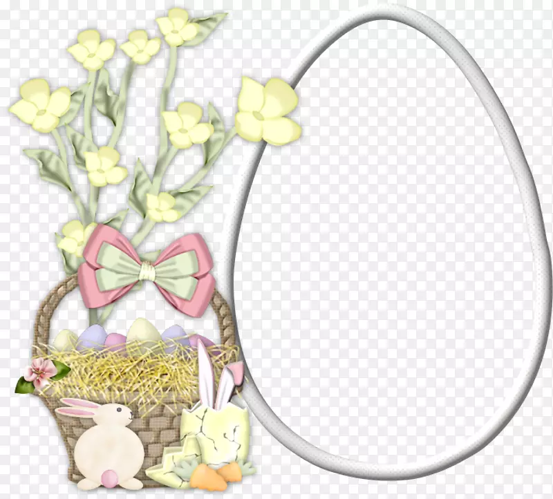 复活节兔子花设计