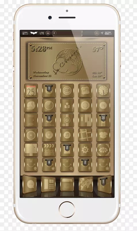 特征电话数字键盘计算器