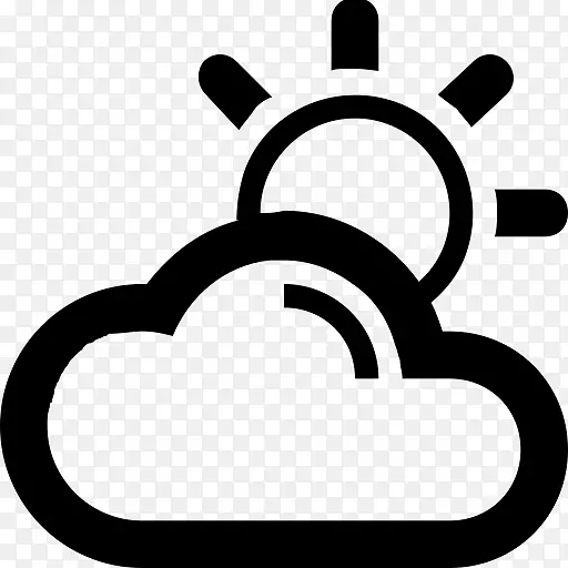 阴云电脑图标天气剪辑艺术云彩