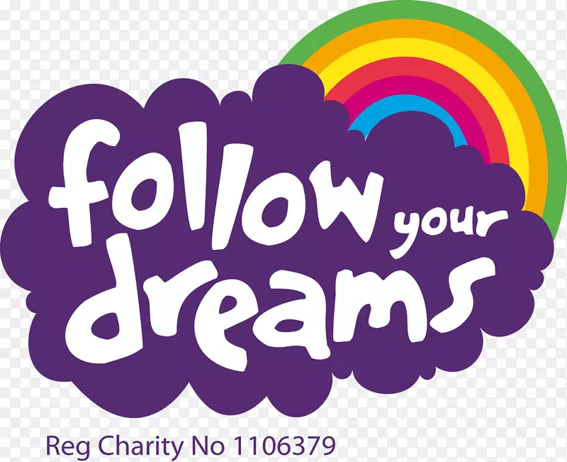 梦想慈善组织Llantwit Fardre RFC残疾捐赠-跟随梦想标志
