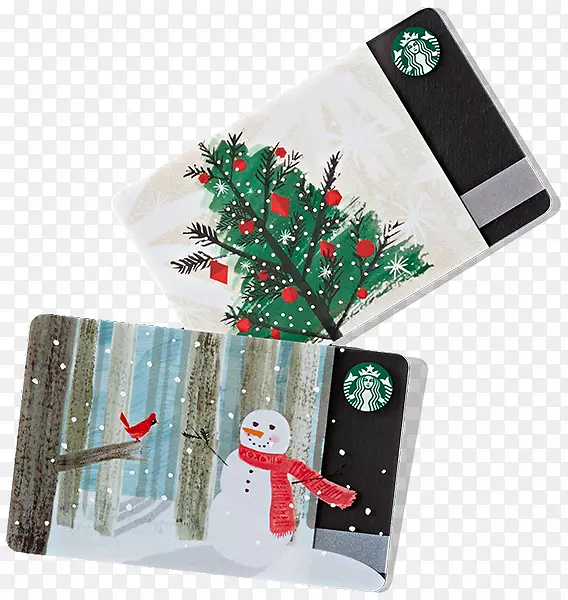 星巴克カード圣诞装饰品-星巴克