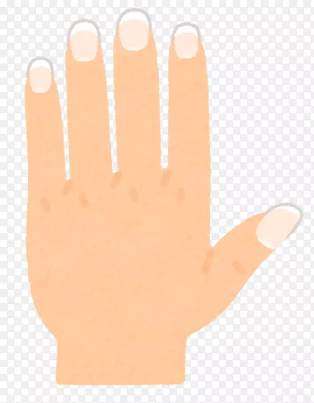 永久标记手模型涂鸦画标记拇指-手图像
