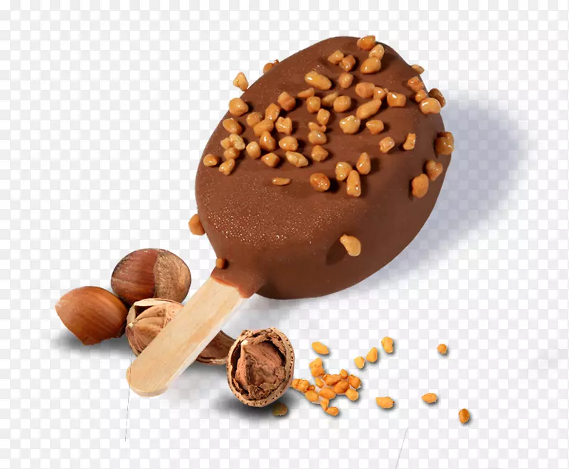 巧克力包覆花生巧克力松露雪糕冰淇淋邦邦冰淇淋