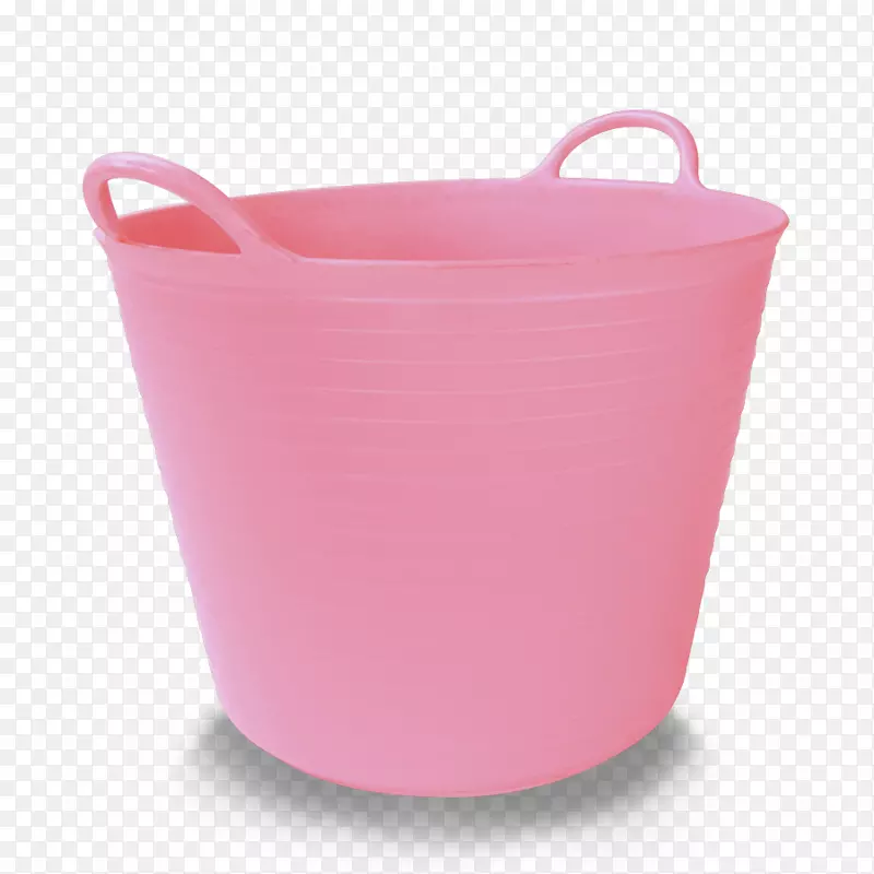塑料花盆粉红m型设计