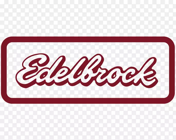 Car Edelbrock，LLC标记标志-乙烯基标记