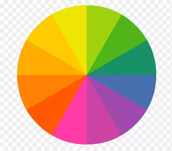 色轮彩色渐变层叠样式表.圆