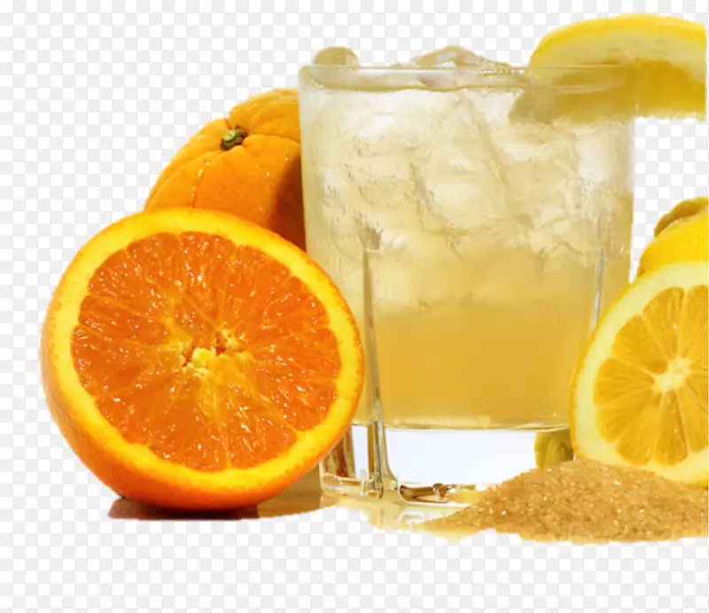 橙汁，柠檬酸，柑橘-溅苏打