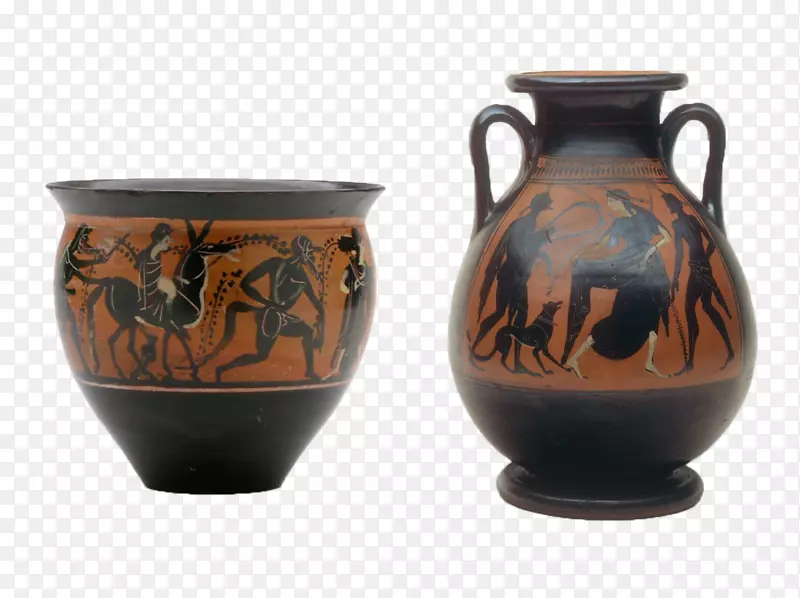 古希腊陶器花瓶陶瓷花瓶