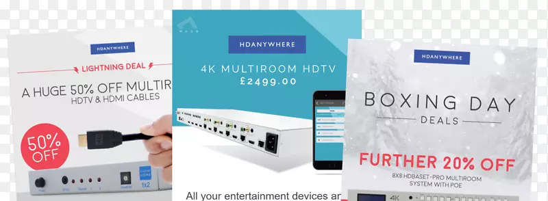 高清电视4k分辨率服务hdAnywhere有限公司-多室