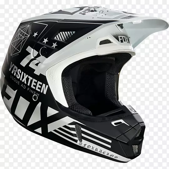 摩托车头盔-t恤福克斯赛车-摩托车头盔