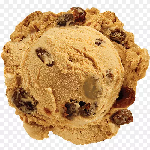 巧克力冰淇淋曲奇面团口味冰淇淋