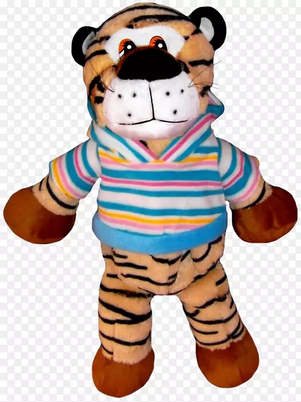 虎娃娃毛绒玩具和可爱玩具-老虎