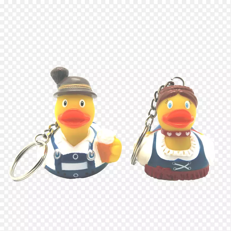 橡胶鸭钥匙链.鸭