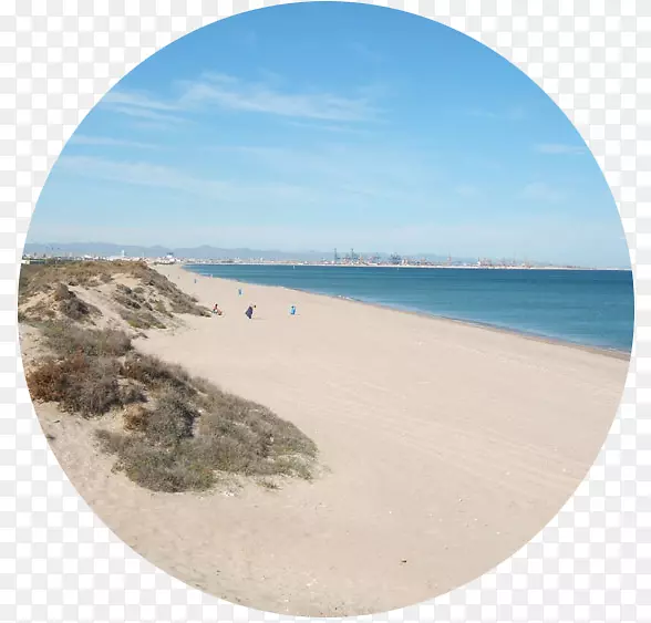 Playa el Saler Albufera海滩-嬉戏