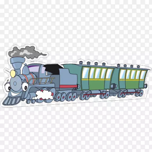 玩具火车和火车组，铁路运输，铁道车厢，蒸汽机车，火车