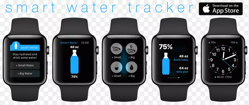 苹果手表系列2智能手表钢手表