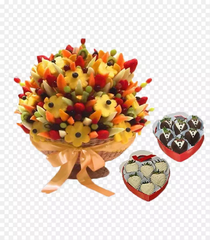 花束水果食品礼品篮可食用安排婚礼-婚礼
