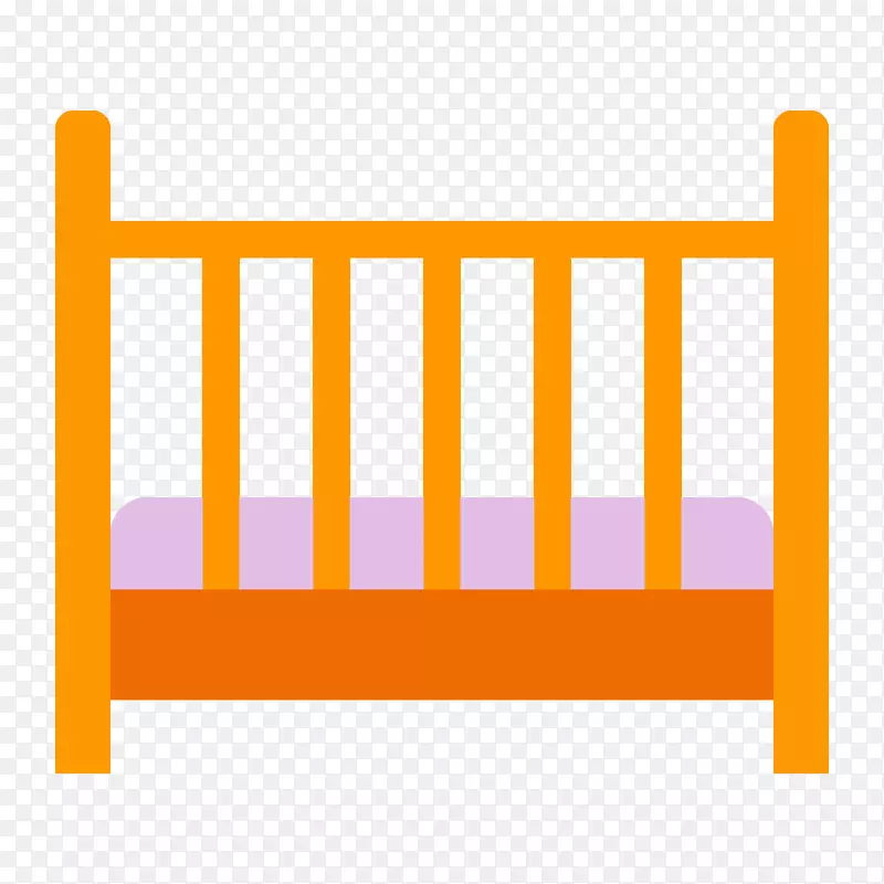 婴儿床婴儿运输电脑图标