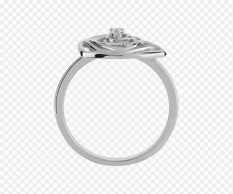 订婚戒指钻石透明金戒指